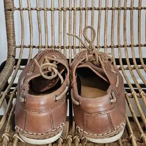 Frye | Shoes | Frye Briggs Cognac Leather Boat Shoes | Poshmark display picture 1